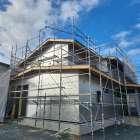 蹴球(サッカー)と収納 こだわりの家～【外部工事(防水)】 #新築住宅の完成まで